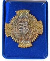 DN 1956 / 044 CORVIN Corvin közi felkelők aranyozott, fém kitüntetése, 7636 sorszámú tokban T:1-
