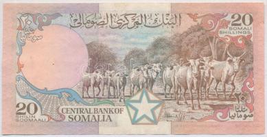 Szomália 1989. 20Sh T:I- fo. 
Somalia 1989. 20 Shilling C:AU spotted Krause#33d