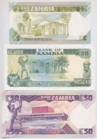Zambia 1980-1988. 2K + 1989-1991. 20K + 1986-1988. 50K T:I 
Zambia 1980-1988. 2 Kwacha + 1989-1991....