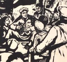 Grafikai tétel, össz. 4 db: Jelzés nélkül: Tempus est iocundum o virgines modo con gaudete vos iuven...