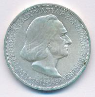 1936. 2P Ag Liszt Ferenc T:1- patina Adamo P7.3