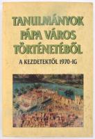 Tanulmányok Pápa város történetéből a kezdetektől 1970-ig. Szerk.: Kubinyi András. Pápa, 1994, Pápa Város Önkormányzata, 679+4+79-96 p. Fekete-fehér fotókkal illusztrált. Kiadói papírkötés.