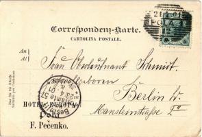 1901 Pola, Pula; Tempel des Augustus / Tempio d'Augusto / Augustus templom / temple (EK)