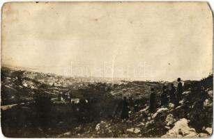 1919 Fiume, Rijeka; a Scurigne-i dombról nézve / general view. photo (EM)
