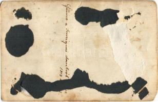 1919 Fiume, Rijeka; a Scurigne-i dombról nézve / general view. photo (EM)