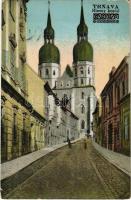 1929 Nagyszombat, Tyrnau, Trnava; Hlavny kostol / Főtemplom / church (EK)