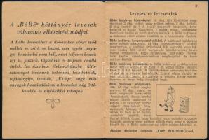 Stumpf Károlyné: "BéBé" levesekből készülő ételek receptkönyve. Bp., Officina. Kiadói papí...