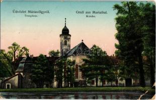 Máriavölgy, Mariental, Mariathal, Marianka (Pozsony, Pressburg, Bratislava); templom / Kirche / pilgrimage church (EK)