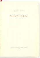 Korompay György: Veszprém. Városképek-Műemlékek. Bp., 1956., Műszaki. Első kiadás. Fekete-fehér fotó...