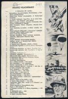 Degeto - 8 és 16 mm-es műsorfilmek és világhíradó, 12p