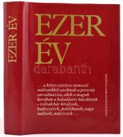 Ezer év. Arckép a magyar történelemből. Szerk.: Kállai Gyula. Főszerk.: Pozsgay Imre. Bp., 1985, Hazafias Népfront. Kiadói egészvászon-kötés, kiadói papír védőborítóban.