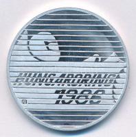 Fülöp Zoltán (1951-) 1986. Hungaroring - Forma 1 Első Magyarországi Grand Prix fém emlékérem (32mm) T:1 (PP)