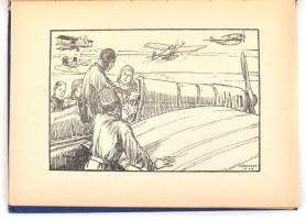 Franklin W. Dixon: Az óceánrepülő. Ford.: Radványi Kálmán. Márton Lajos rajzaival. Bp.,én.,Révai. Ki...