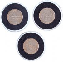 Amerikai Egyesült Államok 2006D 1/4$ "50 állam - Colorado" Cu-Ni + 2007P 1/4$ "50 áll...
