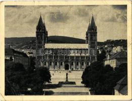 1938 Pécs, Székesegyház. Zsabokorszky mérnök felvétele (EB)