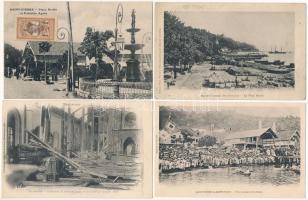 44 db RÉGI külföldi városképes lap: Martinique / 44 pre-1945 Martiniquen town-view postcards