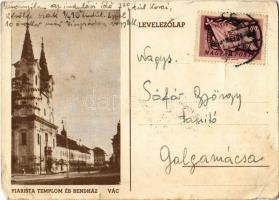 1949 Vác, Piarista templom és rendház (EM)