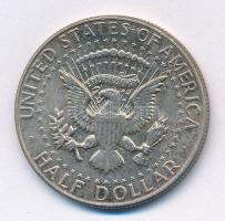 Amerikai Egyesült Államok 1964. 1/2$ Ag "Kennedy" T:1- patina 
USA 1964. 1/2 Dollar Ag &q...