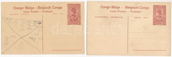 40 db RÉGI külföldi városképes lap: Belga-Kongó / 40 pre-1945 Belgian Congo town-view postcards