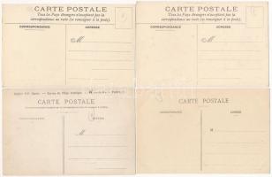 40 db RÉGI külföldi városképes lap: Francia-Kongó / 40 pre-1945 African town-view postcards: French ...