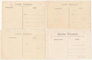 40 db RÉGI külföldi városképes lap: Francia-Kongó / 40 pre-1945 African town-view postcards: French ...