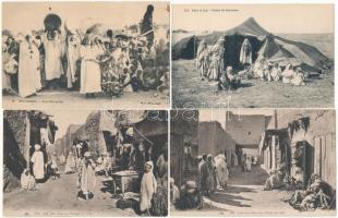 40 db RÉGI külföldi városképes lap: Algéria / 40 pre-1945 African town-view postcards: Algeria