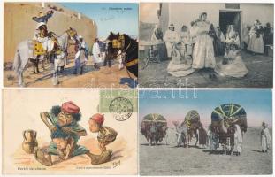 40 db RÉGI külföldi városképes lap: Tunézia / 40 pre-1945 African town-view postcards: Tunisia