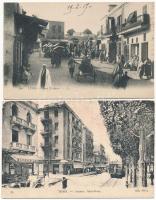 40 db RÉGI külföldi városképes lap: Tunézia / 40 pre-1945 African town-view postcards: Tunisia