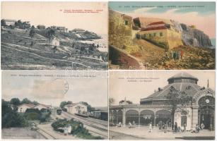 40 db RÉGI külföldi városképes lap: Szenegál / 40 pre-1945 African town-view postcards: Senegal