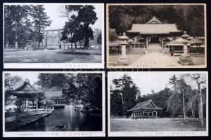 90 db RÉGI külföldi városképes lap: Japán / 90 pre-1950 Asian town-view postcards: Japan
