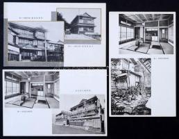 90 db RÉGI külföldi városképes lap: Japán / 90 pre-1950 Asian town-view postcards: Japan