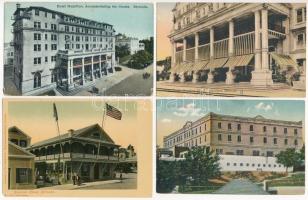 50 db RÉGI külföldi városképes lap: Bermuda / 50 pre-1950 overseas town-view postcards: Bermuda