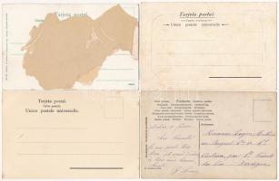 50 db RÉGI külföldi városképes lap: Argentína / 50 pre-1950 overseas town-view postcards: Argentina