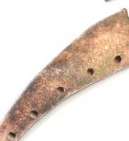 Ezüst(Ag) medál, jelzett, h: 6,5 cm, nettó: 5,9 g