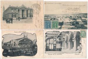 55 db RÉGI külföldi képeslap: Chile / 55 pre-1950 town-view postcards: Chile