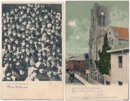 55 db RÉGI külföldi képeslap: Chile / 55 pre-1950 town-view postcards: Chile