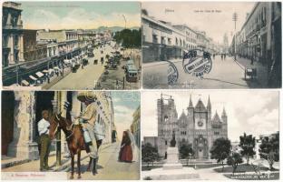 50 db RÉGI külföldi képeslap: Mexico / 50 pre-1950 town-view postcards: Mexico