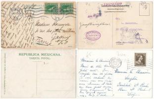 50 db RÉGI külföldi képeslap: Mexico / 50 pre-1950 town-view postcards: Mexico