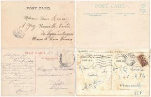 50 db RÉGI külföldi képeslap: Dél-Afrika / 50 pre-1950 African town-view postcards: South Africa