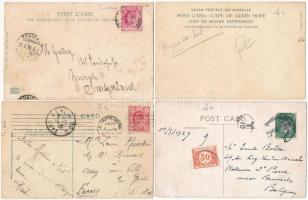 50 db RÉGI külföldi képeslap: Dél-Afrika / 50 pre-1950 African town-view postcards: South Africa