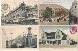 50 db RÉGI külföldi képeslap: Dél-Afrika / 50 pre-1950 African town-view postcards: South Africa