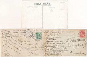 50 db RÉGI külföldi képeslap: Dél-Afrika / 50 pre-1950 African town-view postcards: South Africa