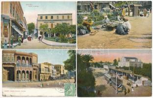 50 db RÉGI külföldi képeslap: Egyiptom / 50 pre-1950 town-view postcards: Egypt
