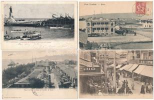 50 db RÉGI külföldi képeslap: Egyiptom / 50 pre-1950 town-view postcards: Egypt