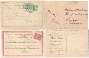 50 db RÉGI külföldi képeslap: Egyiptom / 50 pre-1950 town-view postcards: Egypt