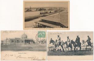 50 db RÉGI külföldi képeslap: Egyiptom / 50 pre-1950 town-view postcards: Egypt