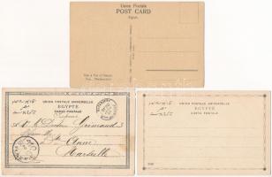 50 db RÉGI külföldi képeslap: Egyiptom / 50 pre-1950 town-view postcards: Egypt
