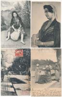 50 db RÉGI külföldi képeslap: Egyiptom / 50 pre-1950 town-view postcards: Egypt