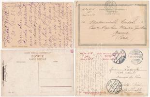 50 db RÉGI külföldi képeslap: Egyiptom / 50 pre-1950 town-view postcards: Egypt