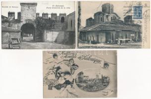 50 db RÉGI külföldi képeslap: Görögország / 50 pre-1950 European town-view postcards: Greece